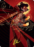 Image for Infuriate Art Card (Gold-Stamped Signature) (75) (Strixhaven) - Magic: The Gathering