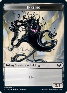 Image for Inkling (4) // Spirit (6) Double-Sided Token (4 // 6) (Strixhaven: School of Mages) - Magic: The Gathering
