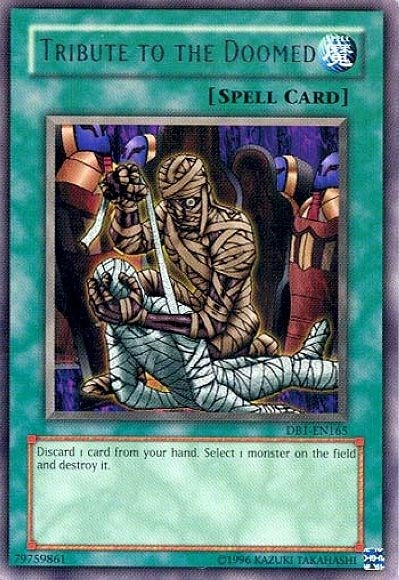 Image for Tribute to The Doomed (DB1-EN165) (DB1) - YuGiOh