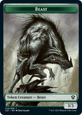 Image for Beast (010) // Fish Double-Sided Token (10 // 3) (Commander 2021) - Magic: The Gathering