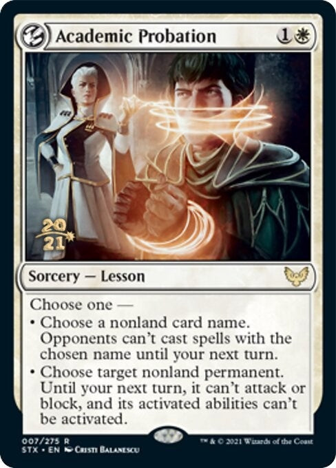 Image for Academic Probation (7) (Prerelease Cards) - Magic: The Gathering