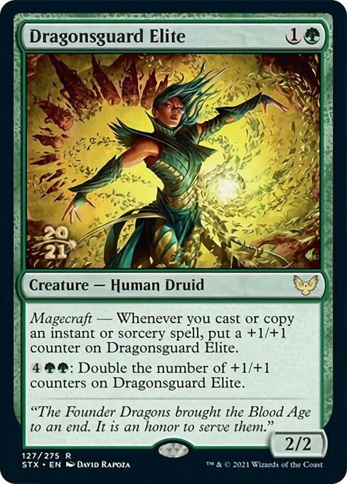 Image for Dragonsguard Elite (127) (Prerelease Cards) - Magic: The Gathering