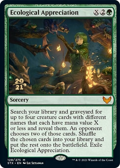 Image for Ecological Appreciation (128) (Prerelease Cards) - Magic: The Gathering