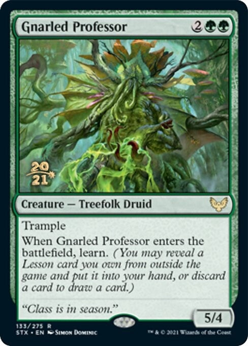 Image for Gnarled Professor (133) (Prerelease Cards) - Magic: The Gathering