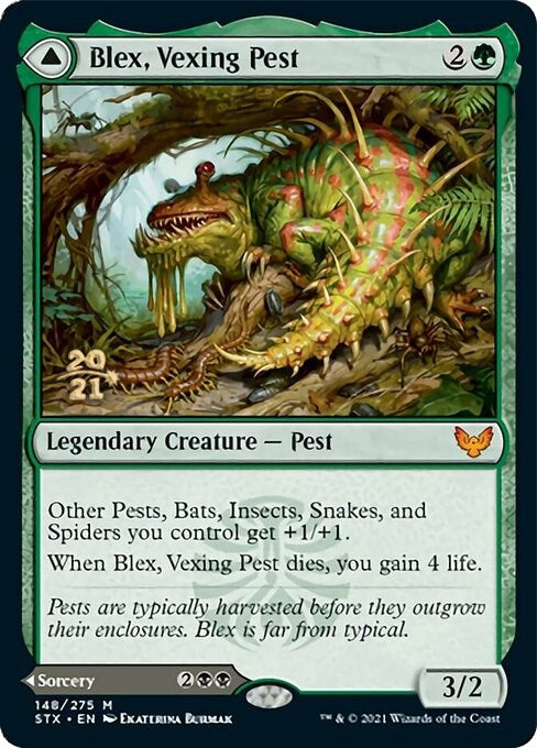 Image for Blex, Vexing Pest (148) (Prerelease Cards) - Magic: The Gathering
