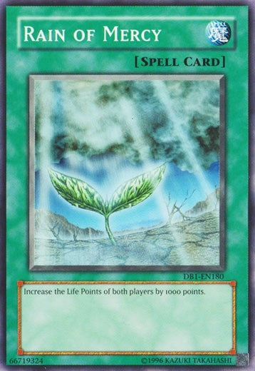 Image for Rain of Mercy (DB1-EN180) (DB1) - YuGiOh