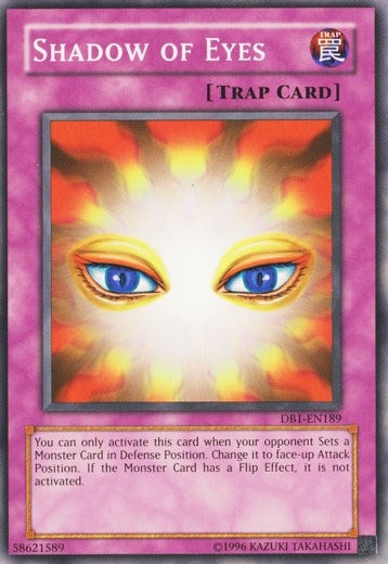 Image for Shadow of Eyes (DB1-EN189) (DB1) - YuGiOh