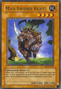 Image for Mad Sword Beast (DB1-EN201) (DB1) - YuGiOh