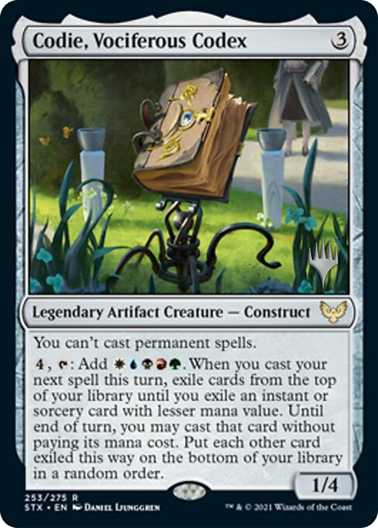Image for Codie, Vociferous Codex (253) (Strixhaven) - Magic: The Gathering