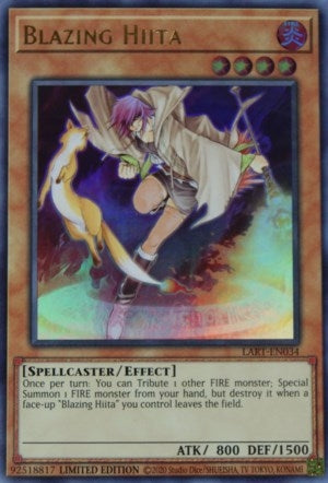 Image for Blazing Hiita (LART-EN034) (LART) - YuGiOh