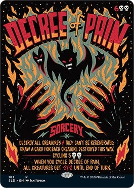 Image for Decree of Pain (187) (Secret Lair Drop Series) - Magic: The Gathering