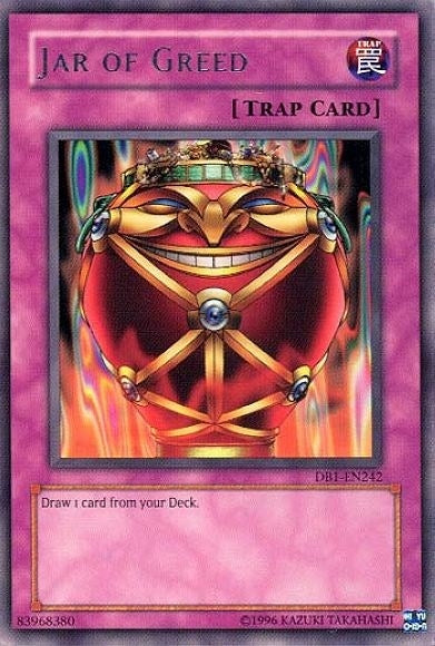 Image for Jar of Greed (DB1-EN242) (DB1) - YuGiOh