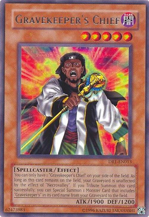 Image for Gravekeeper's Chief (DR1-EN013) (DR1) - YuGiOh