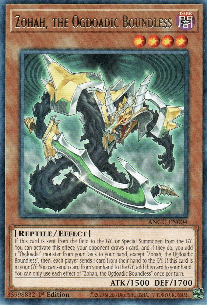 Image for Zohah, the Ogdoadic Boundless (ANGU-EN004) (ANGU) - YuGiOh