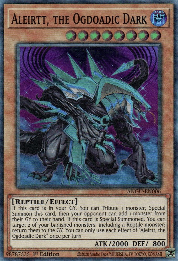 Image for Aleirtt, the Ogdoadic Dark (ANGU-EN006) (ANGU) - YuGiOh
