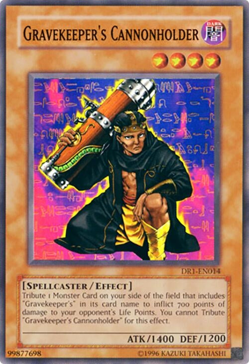Image for Gravekeeper's Cannonholder (DR1-EN014) (DR1) - YuGiOh