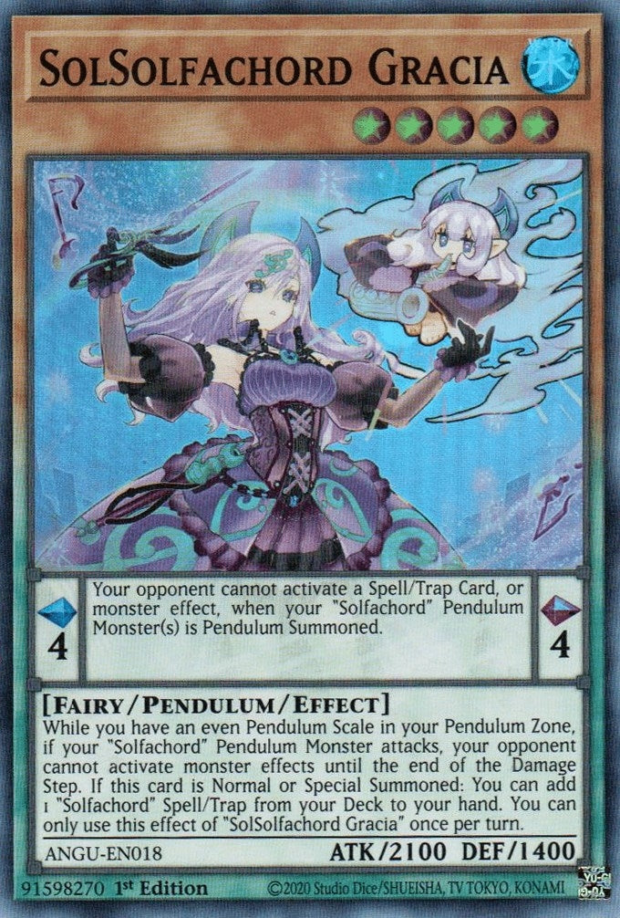 Image for SolSolfachord Gracia (ANGU-EN018) (ANGU) - YuGiOh