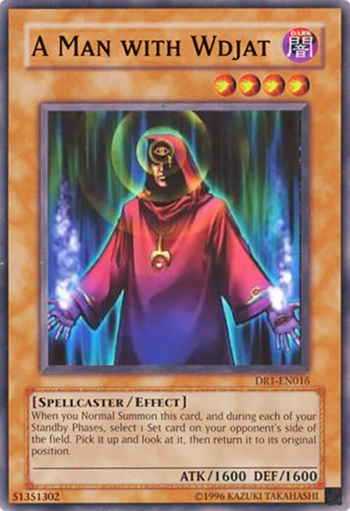 Image for A Man with Wdjat (DR1-EN016) (DR1) - YuGiOh