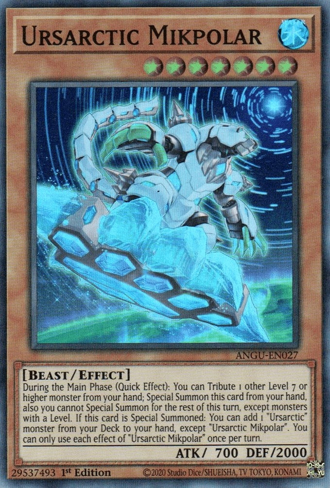 Image for Ursarctic Mikpolar (ANGU-EN027) (ANGU) - YuGiOh