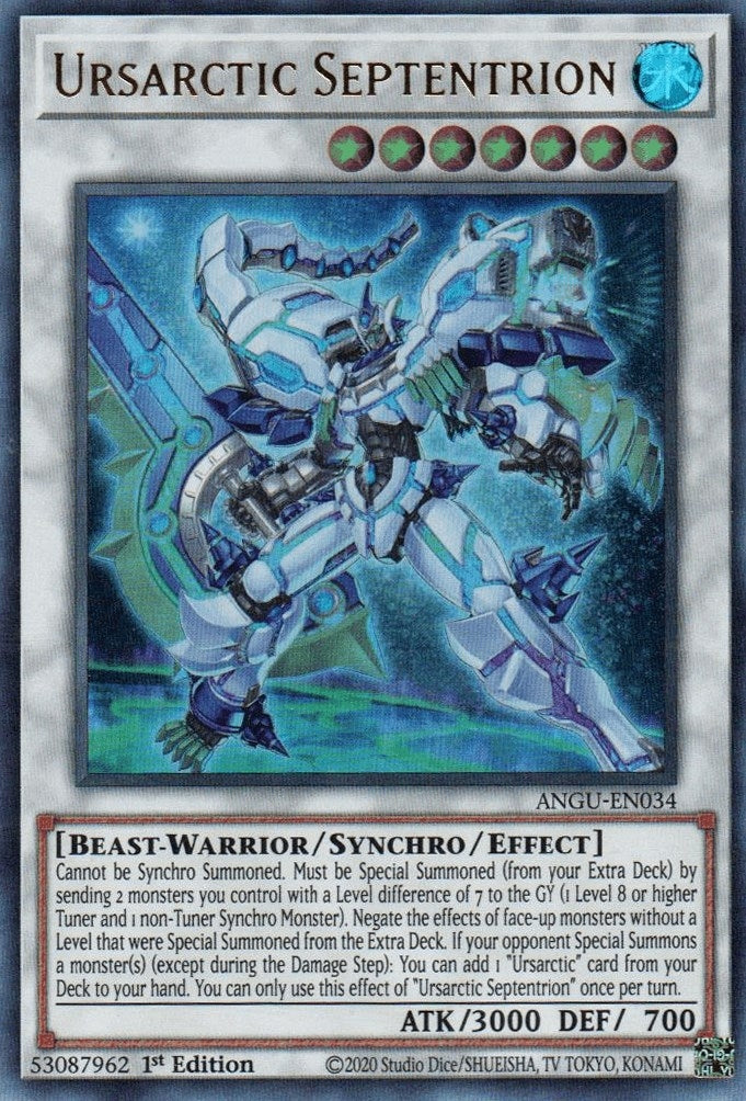 Image for Ursarctic Septentrion (ANGU-EN034) (ANGU) - YuGiOh