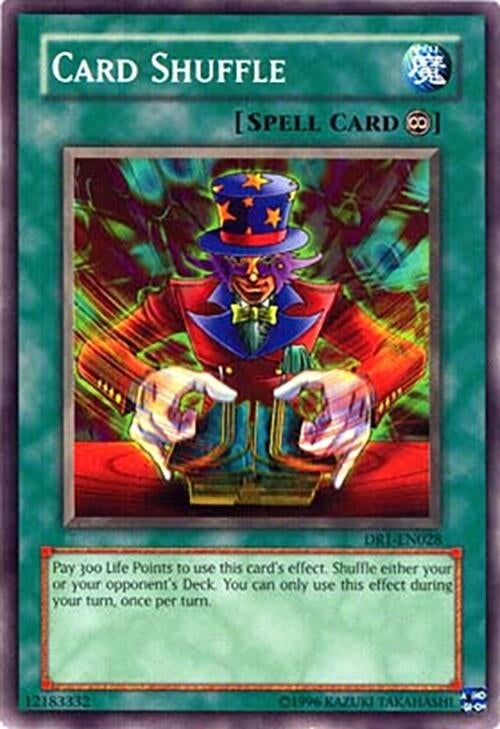 Image for Card Shuffle (DR1-EN028) (DR1) - YuGiOh