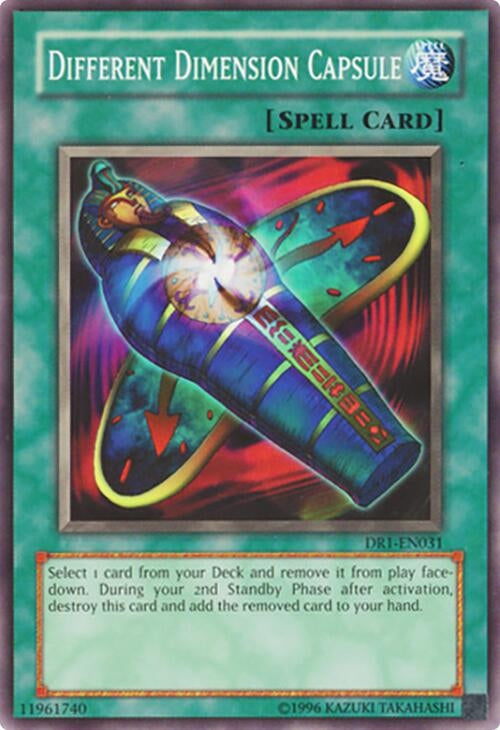 Image for Different Dimension Capsule (DR1-EN031) (DR1) - YuGiOh