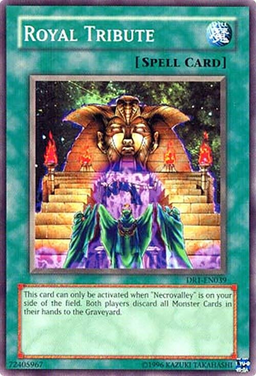 Image for Royal Tribute (DR1-EN039) (DR1) - YuGiOh