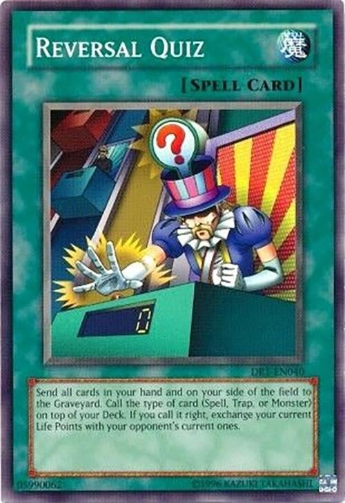 Image for Reversal Quiz (DR1-EN040) (DR1) - YuGiOh