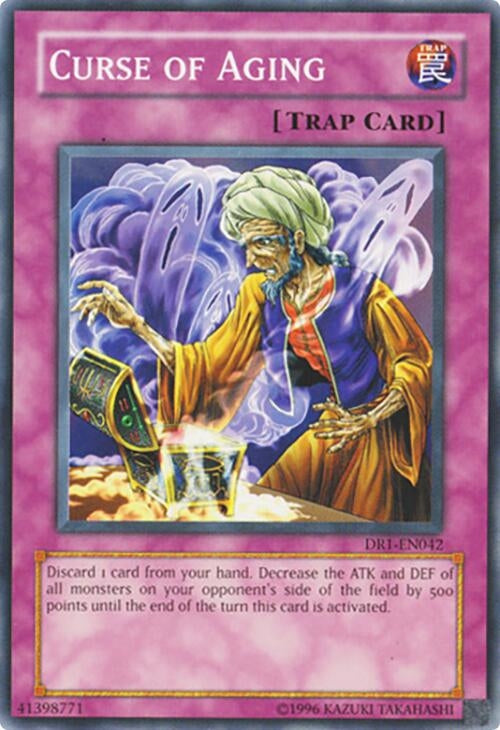 Image for Curse of Aging (DR1-EN042) (DR1) - YuGiOh