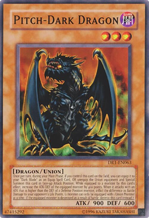Image for Pitch-Dark Dragon (DR1-EN063) (DR1) - YuGiOh