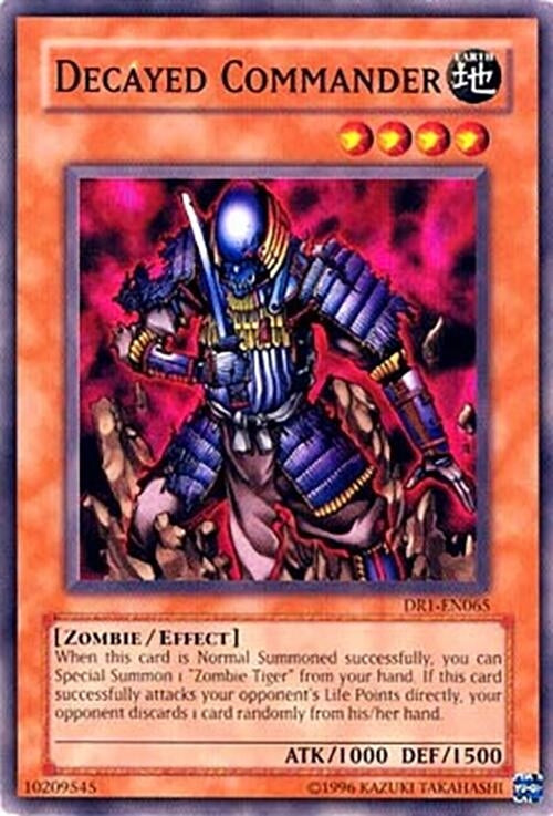 Image for Decayed Commander (DR1-EN065) (DR1) - YuGiOh