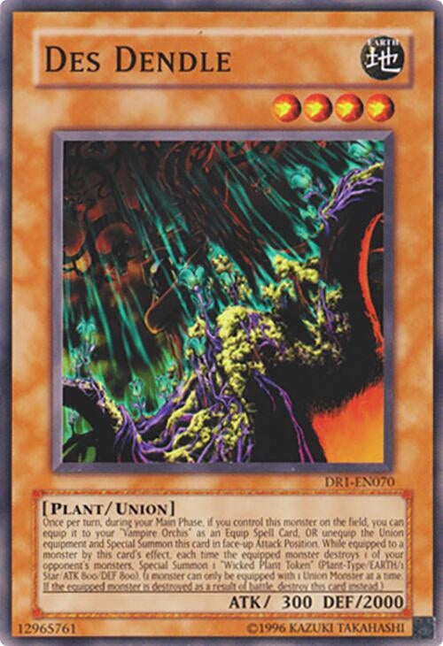 Image for Des Dendle (DR1-EN070) (DR1) - YuGiOh