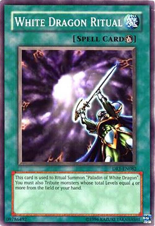 Image for White Dragon Ritual (DR1-EN082) (DR1) - YuGiOh