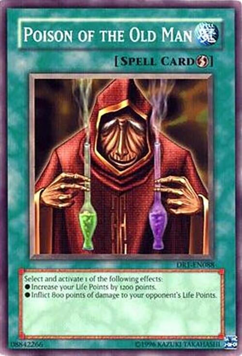 Image for Poison of the Old Man (DR1-EN088) (DR1) - YuGiOh