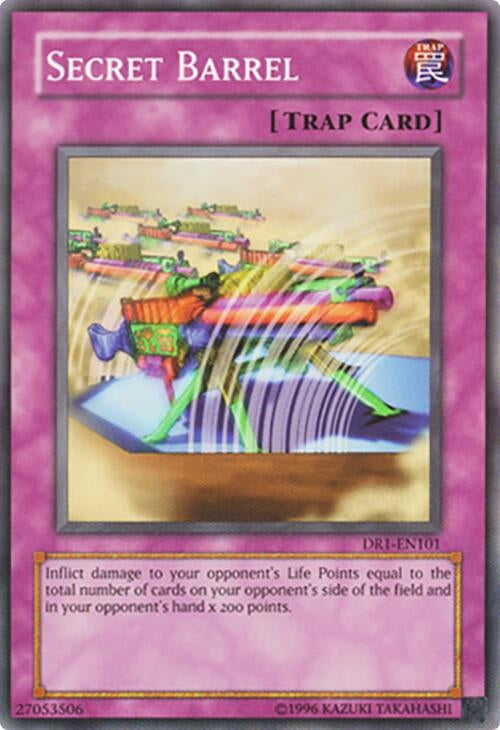 Image for Secret Barrel (DR1-EN101) (DR1) - YuGiOh