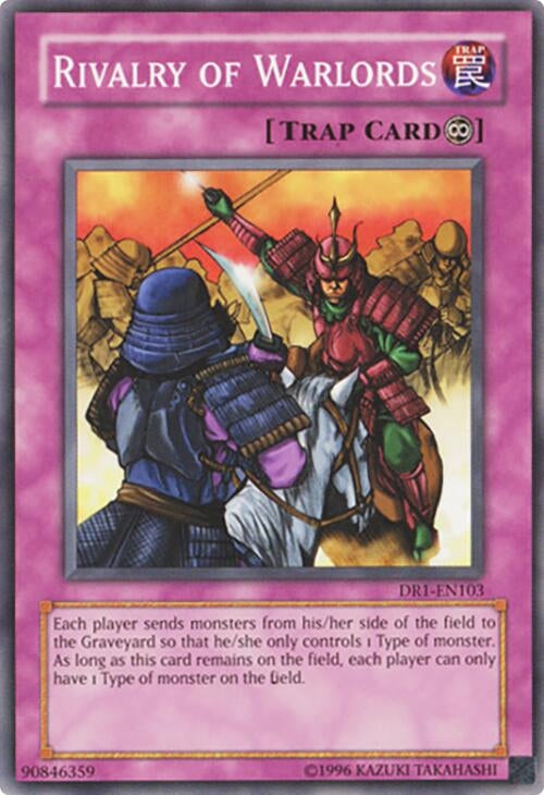 Image for Rivalry of Warlords (DR1-EN103) (DR1) - YuGiOh