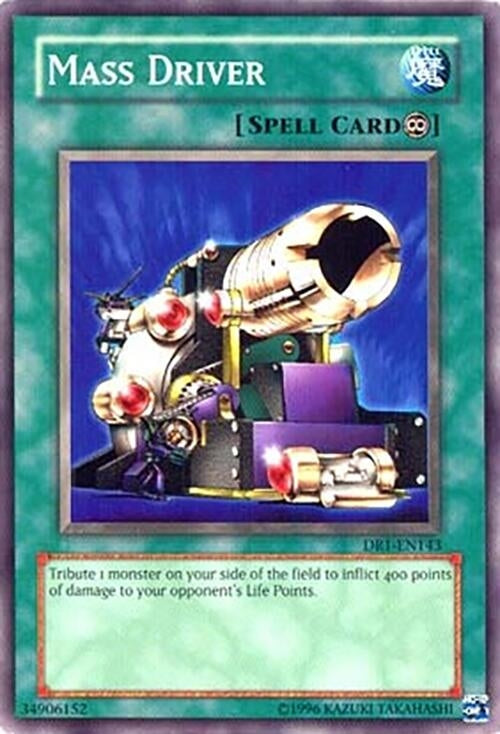 Image for Mass Driver (DR1-EN143) (DR1) - YuGiOh