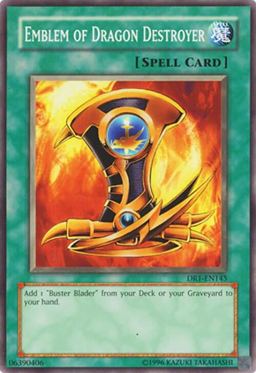 Image for Emblem of Dragon Destroyer (DR1-EN145) (DR1) - YuGiOh