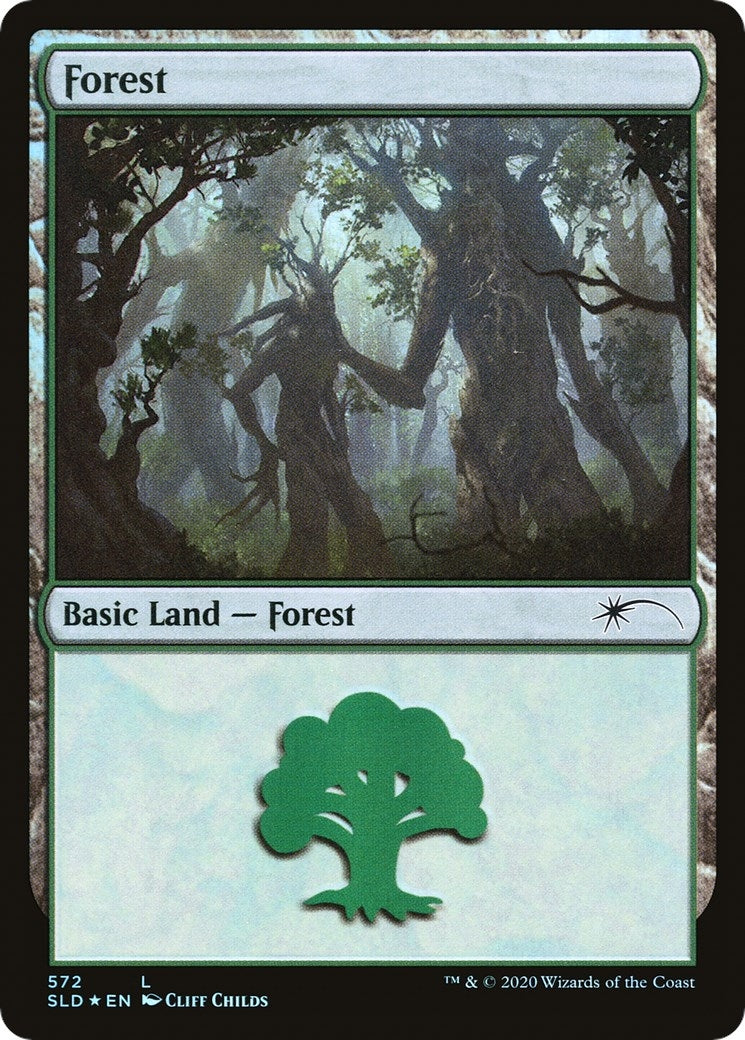Image for Forest (572) (572) (Secret Lair Drop Series) - Magic: The Gathering