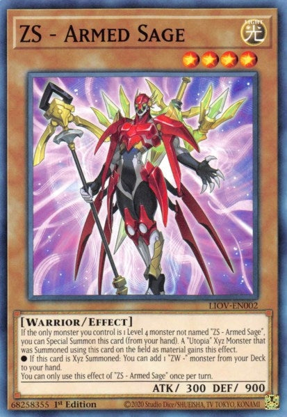 Image for ZS - Armed Sage (LIOV-EN002) (LIOV) - YuGiOh