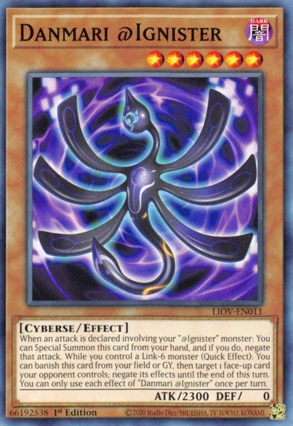 Image for Danmari @Ignister (LIOV-EN011) (LIOV) - YuGiOh
