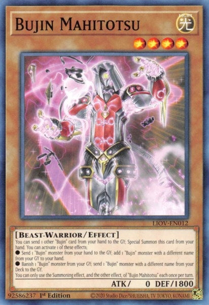 Image for Bujin Mahitotsu (LIOV-EN012) (LIOV) - YuGiOh