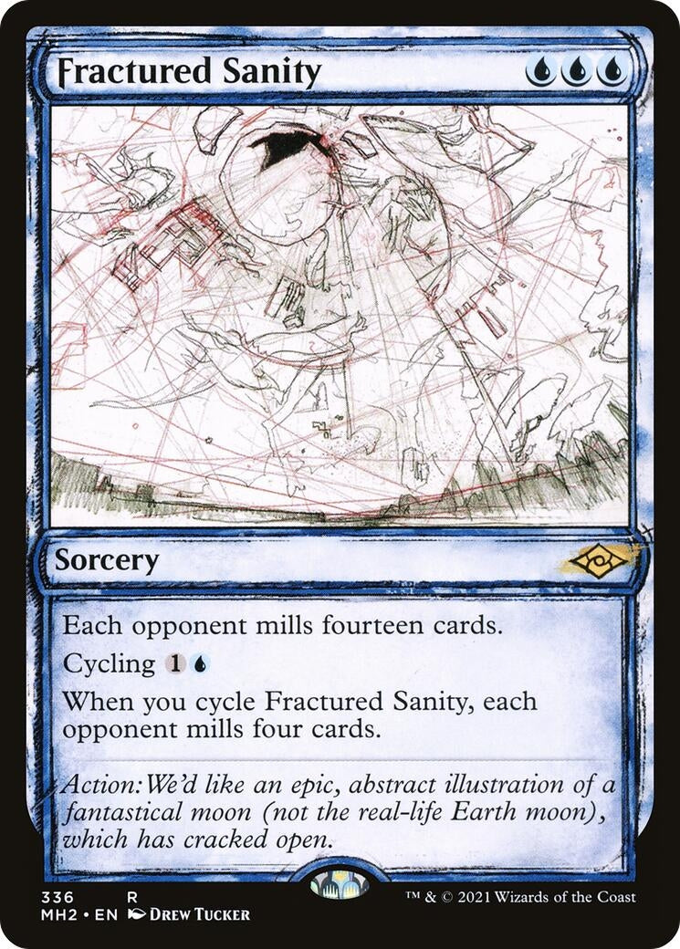 Image for Fractured Sanity (Showcase) (336) (Modern Horizons 2) - Magic: The Gathering