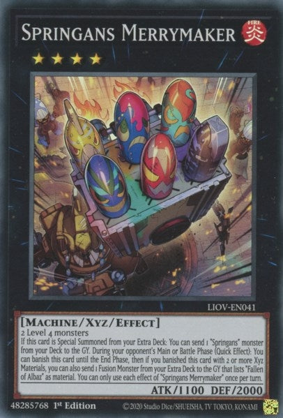 Image for Springans Merrymaker (LIOV-EN041) (LIOV) - YuGiOh