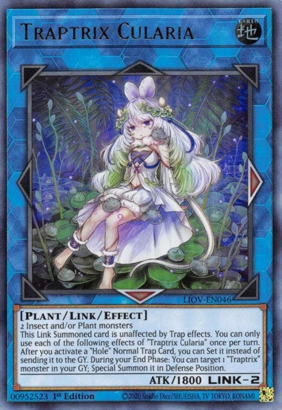 Image for Traptrix Cularia (LIOV-EN046) (LIOV) - YuGiOh