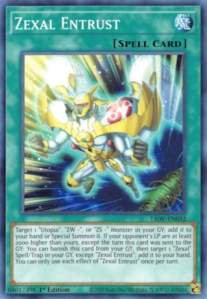 Image for Zexal Entrust (LIOV-EN052) (LIOV) - YuGiOh