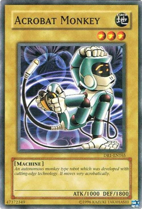 Image for Acrobat Monkey (DR1-EN165) (DR1) - YuGiOh