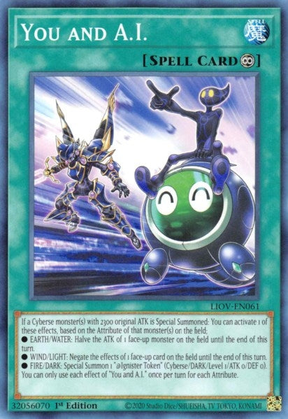 Image for You and A.I. (LIOV-EN061) (LIOV) - YuGiOh