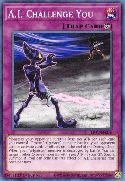 Image for A.I. Challenge You (LIOV-EN076) (LIOV) - YuGiOh