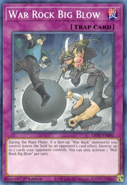 Image for War Rock Big Blow (LIOV-EN092) (LIOV) - YuGiOh